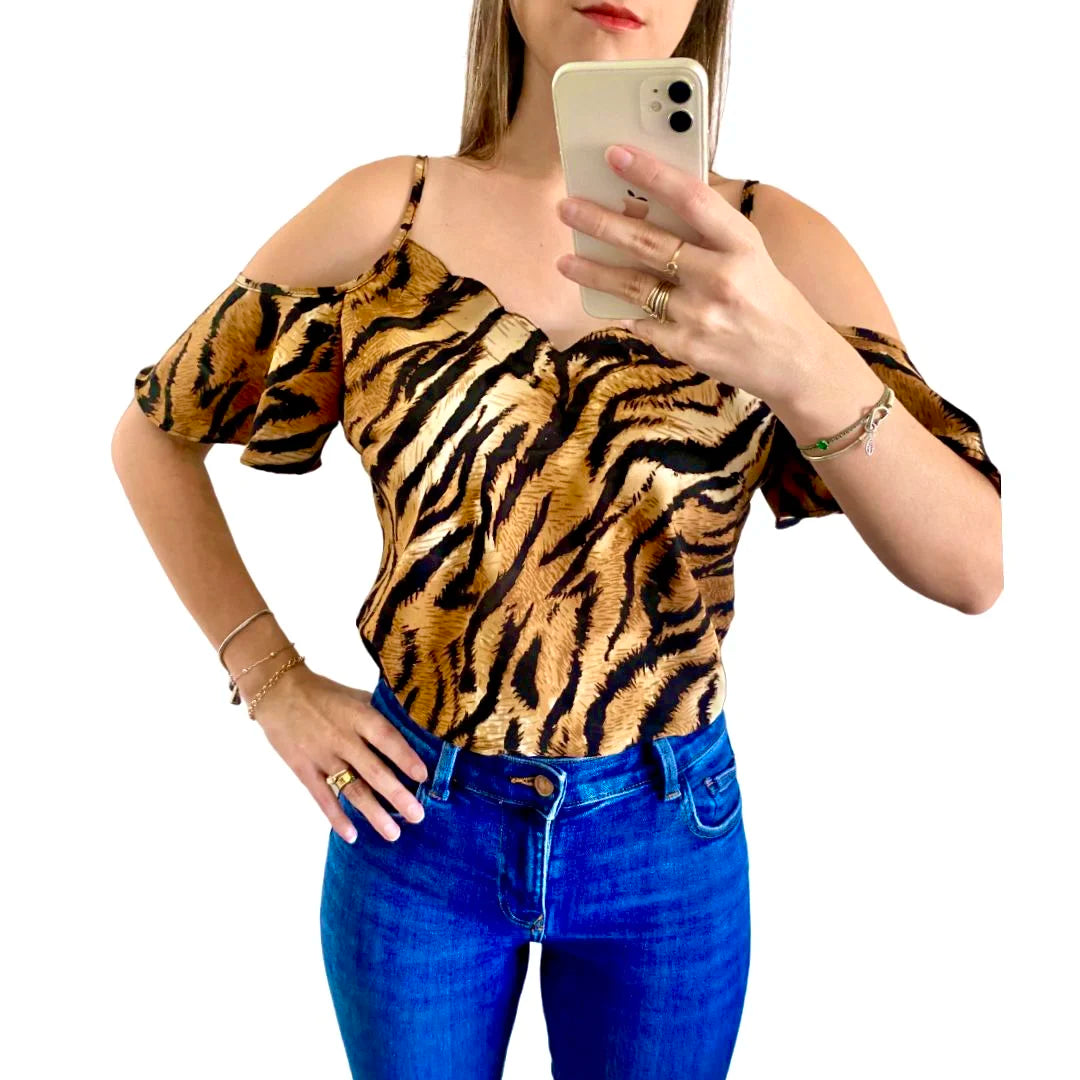 Blusa Feminina Ciganinha Nuvem