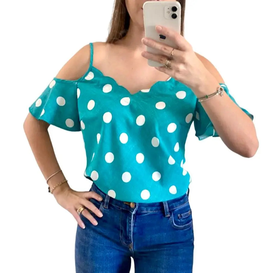 Blusa Feminina Ciganinha Nuvem